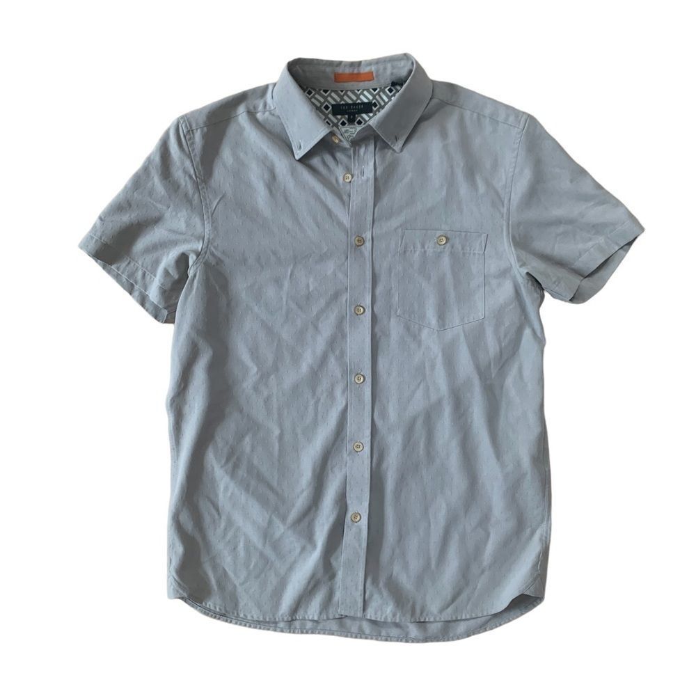 Grey Ted Baker London Short Sleeve